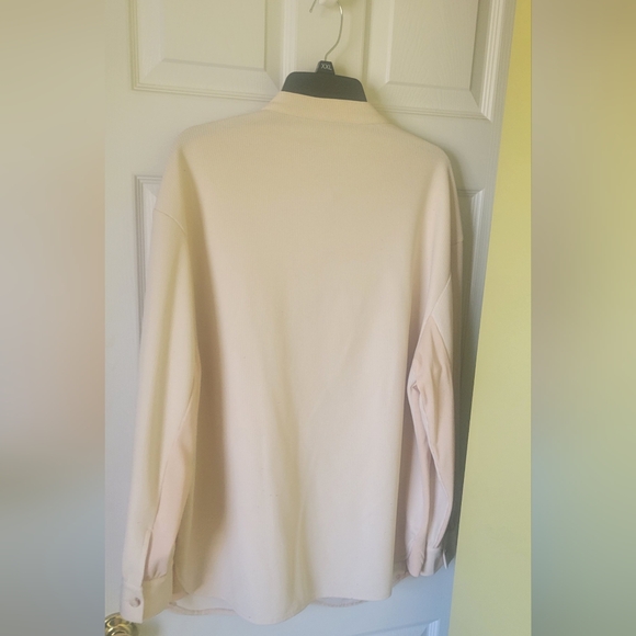 Cream Button-Up Jacket - Picture 2 of 5